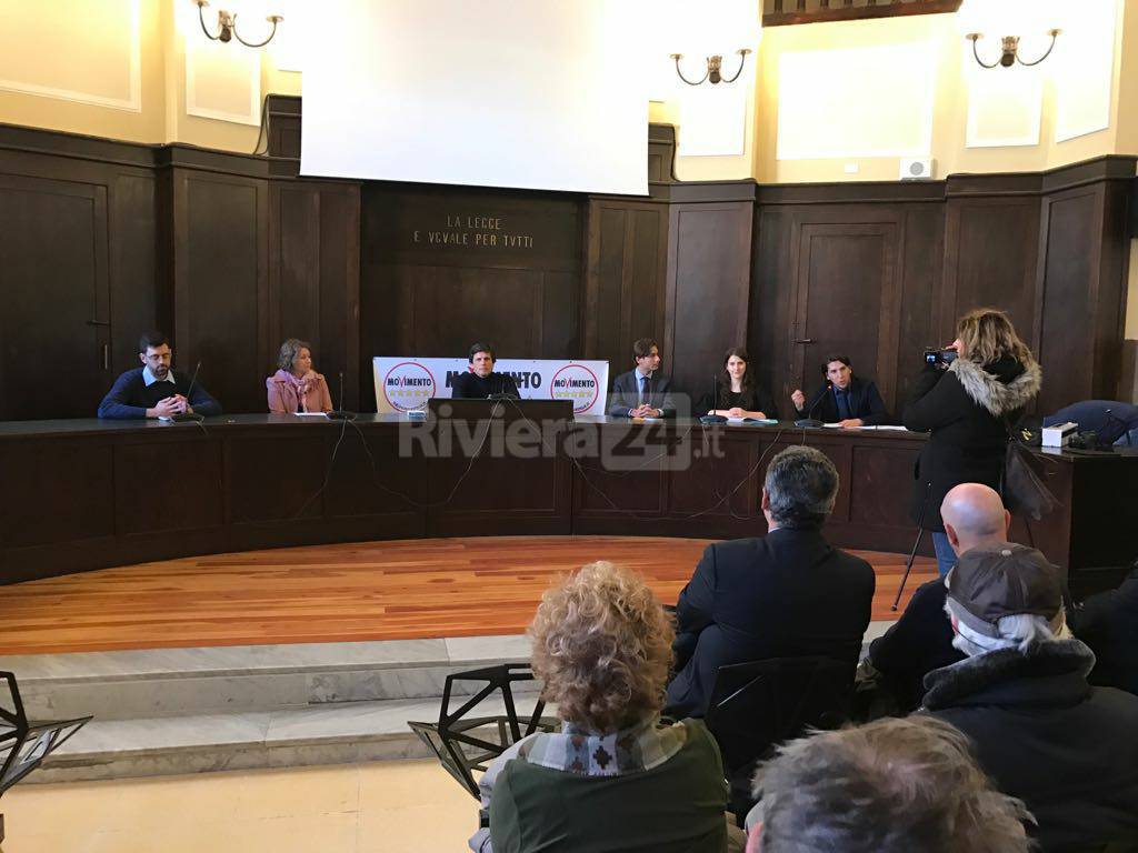 Imperia, presentati i candidati alla Camera ed al Senato del MoVimento 5 Stelle