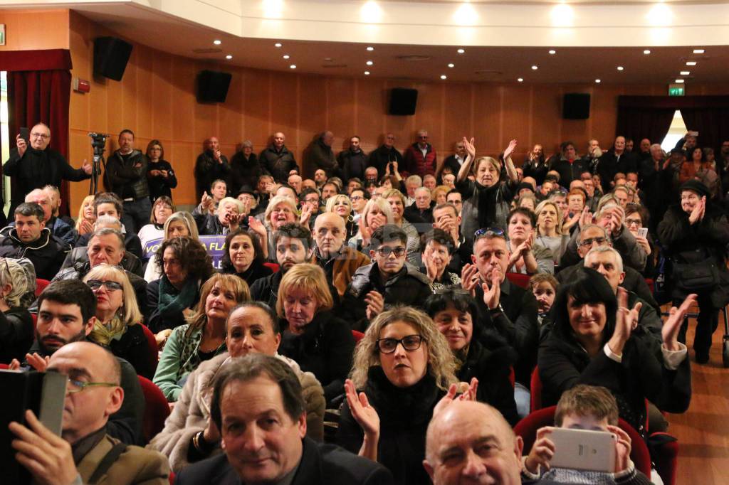 Matteo Salvini a Ventimiglia per lanciare la candidatura di Di Muro