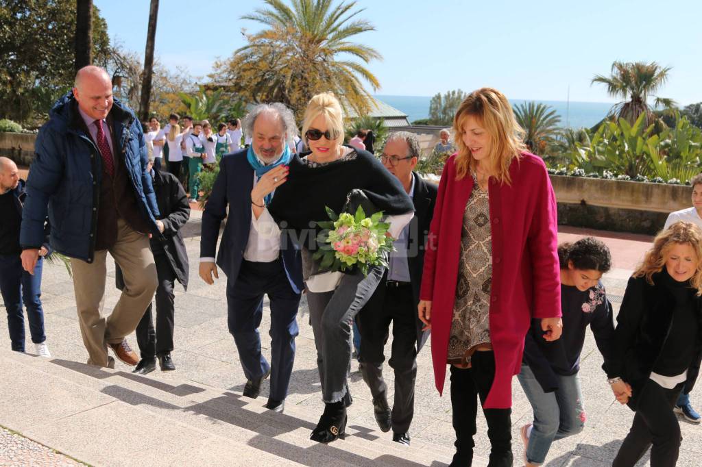 Con un pranzo a Villa Ormond si suggella l’amicizia fra la Clerici e Sanremo