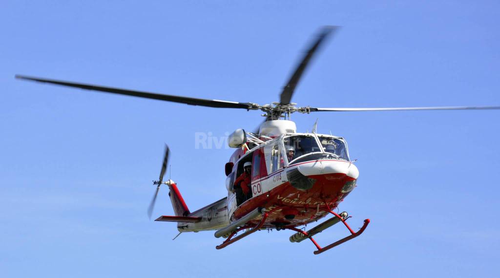 Borghetto d’Arroscia, uomo cade dal tetto di una baracca: in volo l’elisoccorso Drago