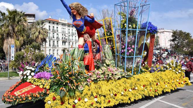 Il Corso fiorito festeggia Sanremo “Città europea dello sport 2018” con i campioni del territorio