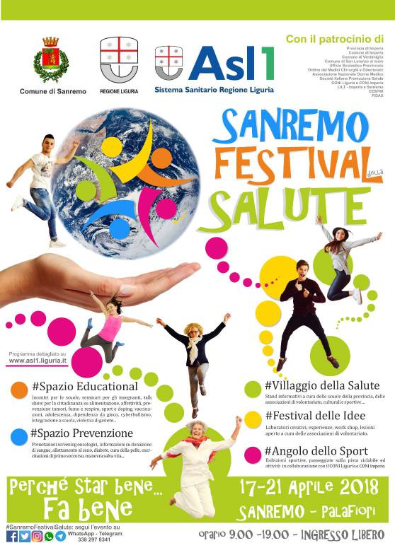 Apre a Sanremo il “Festival della Salute”, il programma