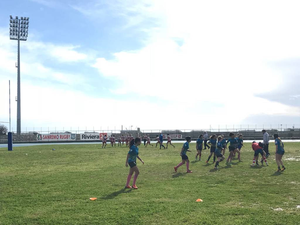 Sanremo Rugby, sul campo di Pian di Poma va in scena il lato rosa della palla ovale