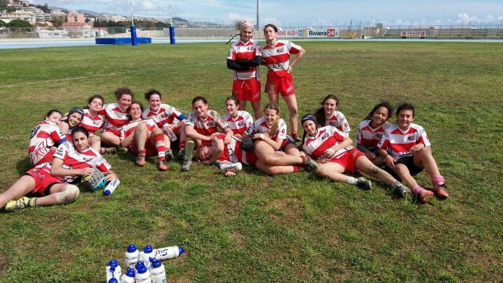 Sanremo Rugby, sul campo di Pian di Poma va in scena il lato rosa della palla ovale