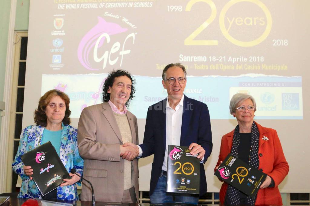 Torna il Gef (Globale educational festival) e la finale mondiale di SanremoJunior