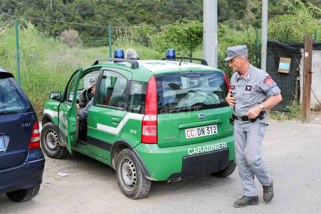 Carabinieri forestali di Ventimiglia arrestano presunto piromane. Ai domiciliari 60enne bordigotto