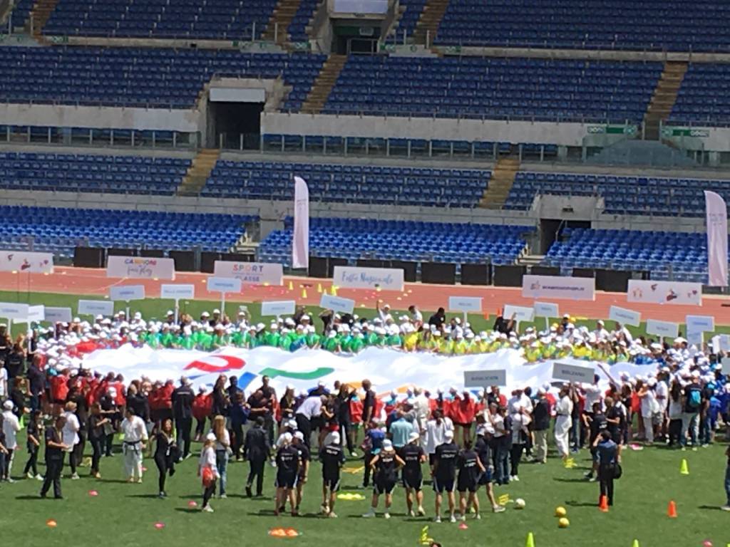 Vince la scuola primaria di Borgo San Moro di Imperia alla Festa Finale Nazionale di Sport di Classe a Roma