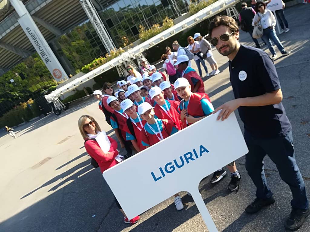 Vince la scuola primaria di Borgo San Moro di Imperia alla Festa Finale Nazionale di Sport di Classe a Roma