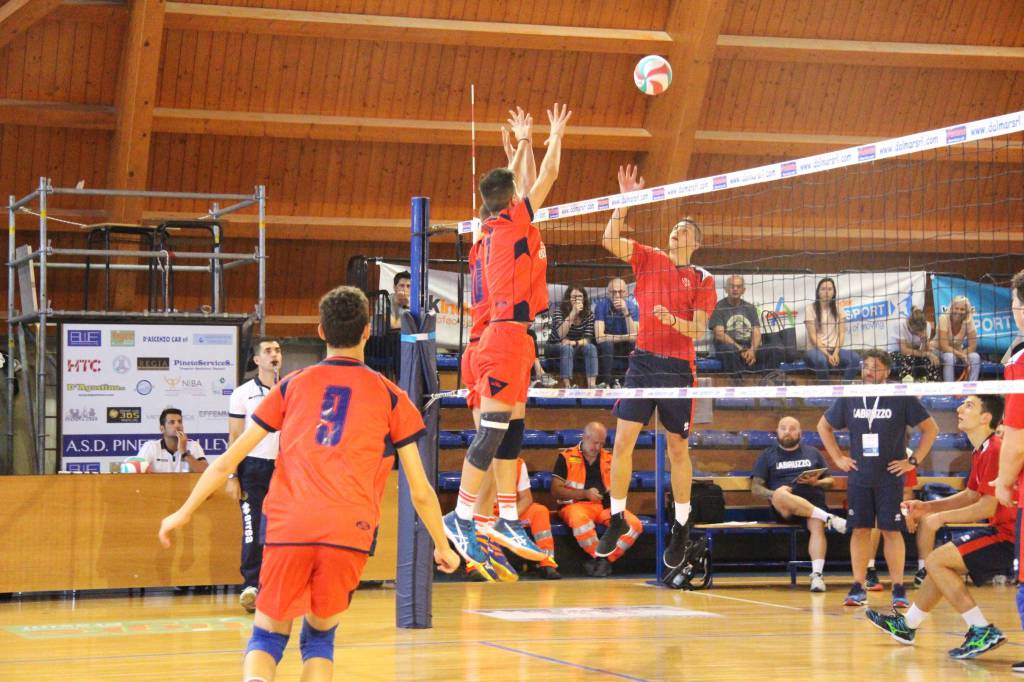 Prima giornata di gare maschili alle Kinderiadi–Trofeo delle Regioni