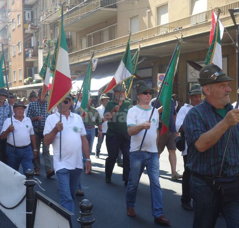 Le immagini del Raduno Alpini a Bordighera e a Vallecrosia