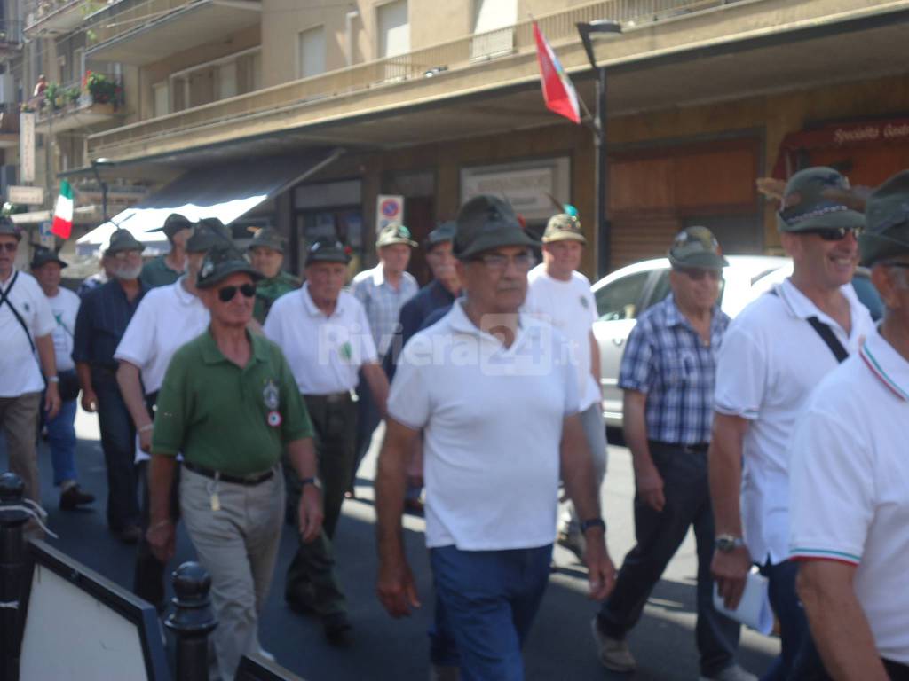 Le immagini del Raduno Alpini a Bordighera e a Vallecrosia