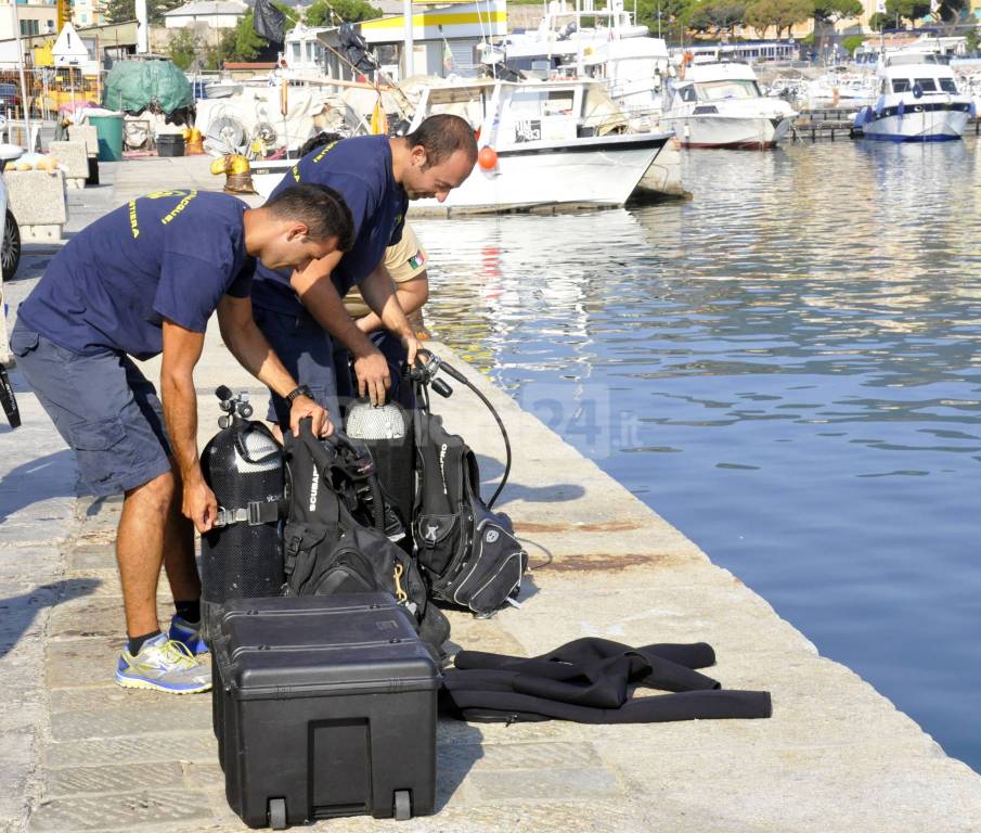 Sanremo, operazione &#8220;Fondali Puliti&#8221;