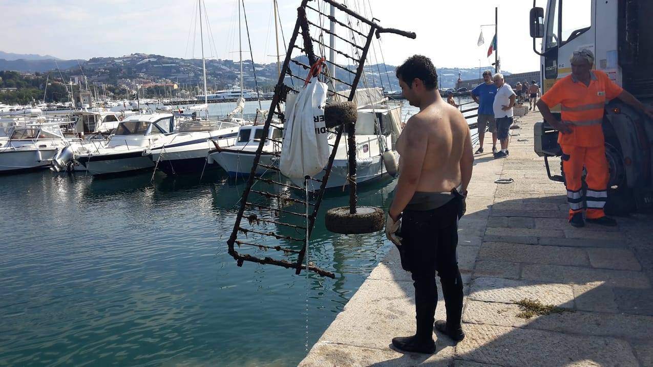 Sanremo, operazione &#8220;Fondali Puliti&#8221;