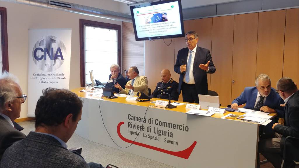 Conferenza su sicurezza stradale Imperia camera di commercio