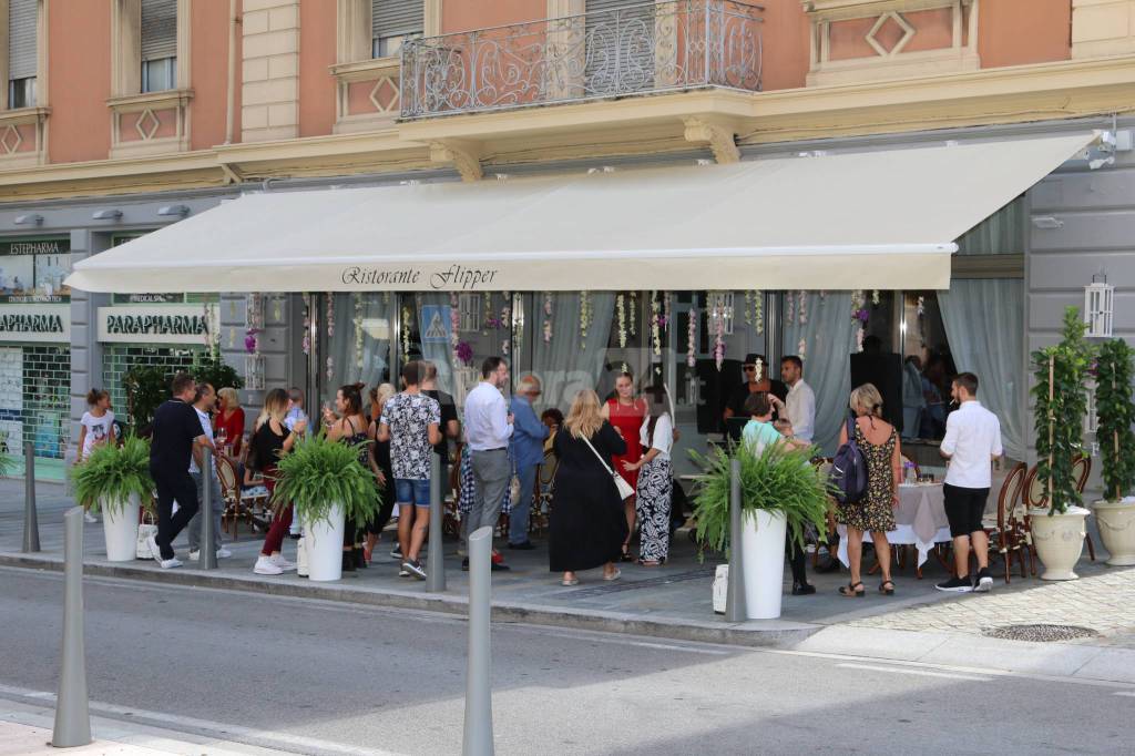 riviera24-Flipper raddoppia, l'inaugurazione del ristorante in corso Mombelllo