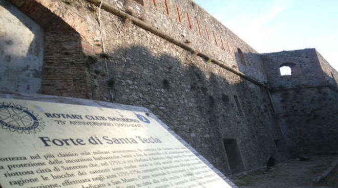 forte di santa tecla sanremo