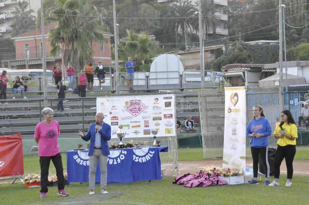 Premiazione torneo giovanile di softball “Freesby Yup” – Memorial Fulvia Pavone