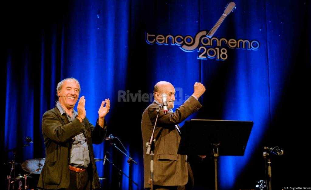 Tenco 2018, la seconda serata con Cristicchi, Tosca e il premio a Carlin Petrini