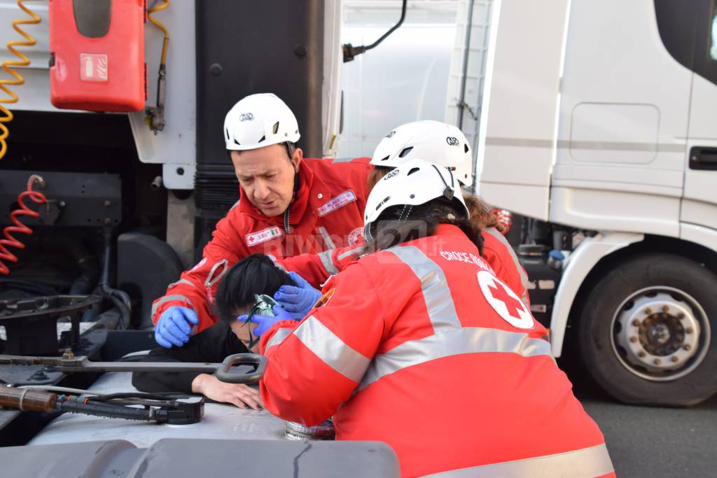 Ventimiglia, tre incidenti: un morto e diversi feriti gravi, ma è un&#8217;esercitazione