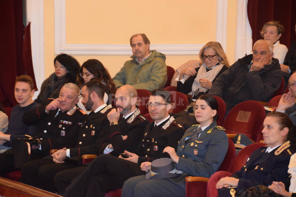 Sanremo, lezione di legalità al teatro del Casinò