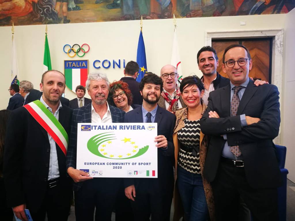 Benifei al Coni per premiare le Città Europee dello Sport, presenti l’Arco del Benessere e il Comune di Sanremo