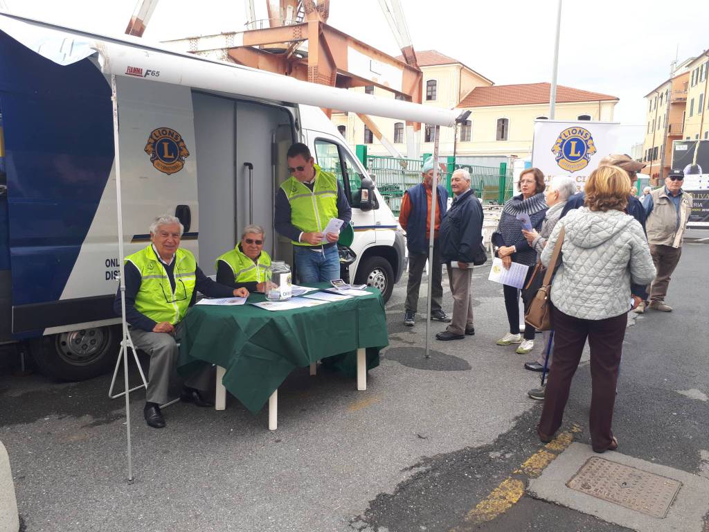 Lions Club Imperia Host: “Folta affluenza di persone ai controlli a scopo preventivo”