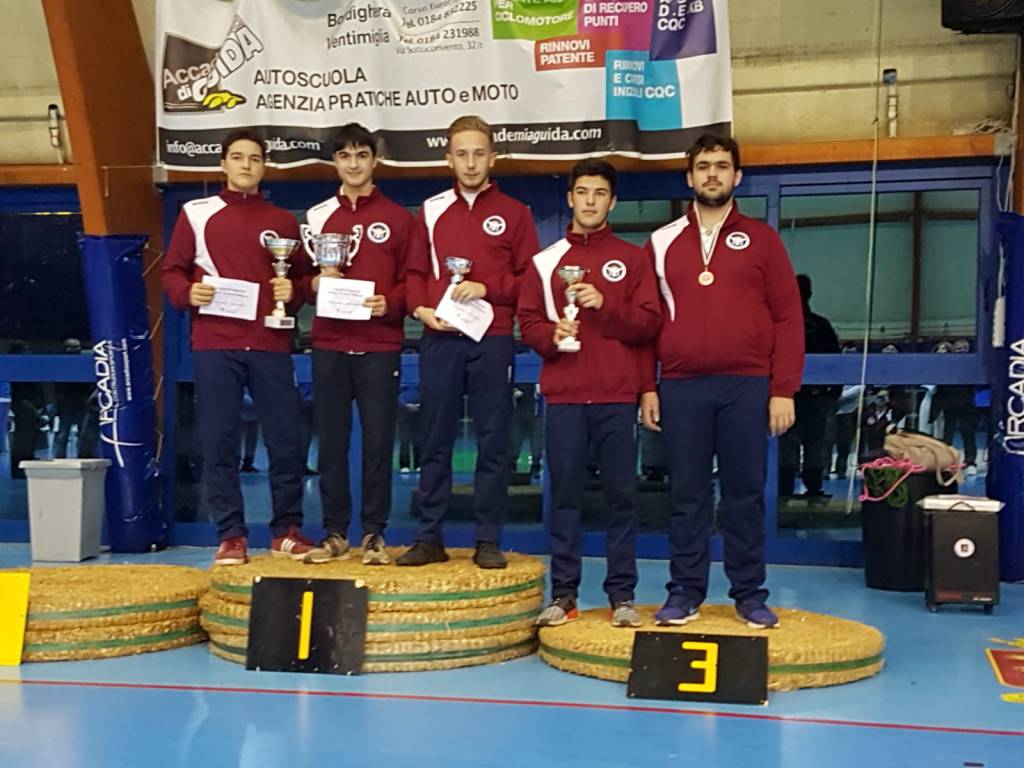 Pioggia di medaglie per l&#8217;Archery Club al V trofeo indoor “Città di Ventimiglia”