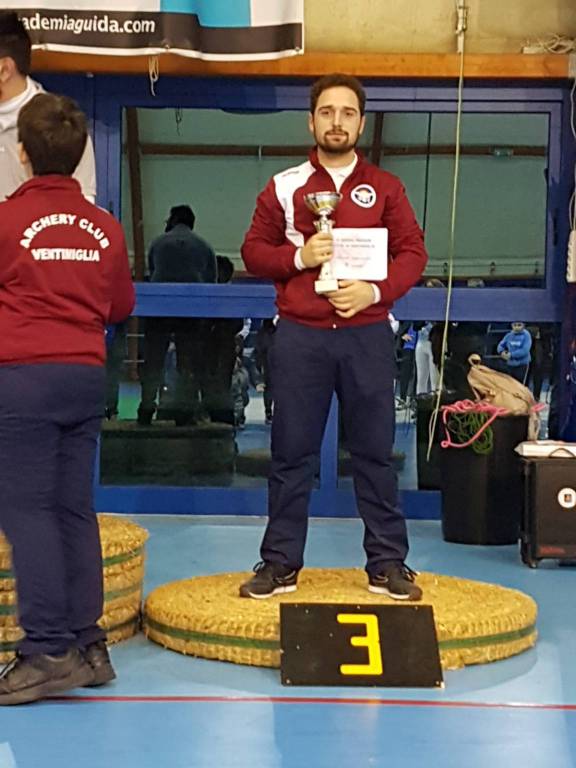 Pioggia di medaglie per l'Archery Club al V trofeo indoor “Città di Ventimiglia”