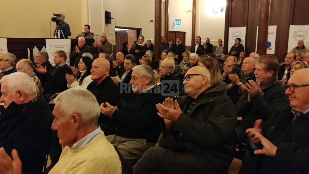 Imperia, Polis: il raduno dei "fedelissimi" alla biblioteca Lagorio