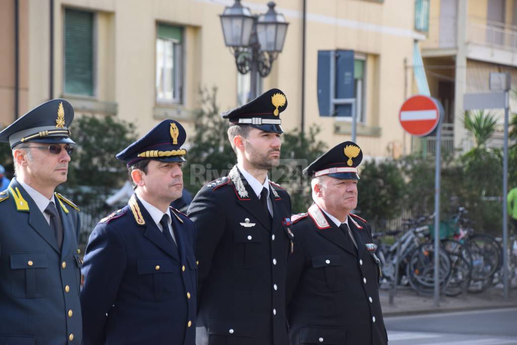 Sanremo ricorda le vittime della Shoah. Cerimonia commemorativa in corso Mombello