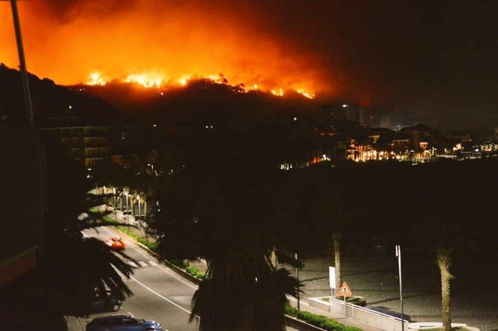 incendio cogoleto varazze