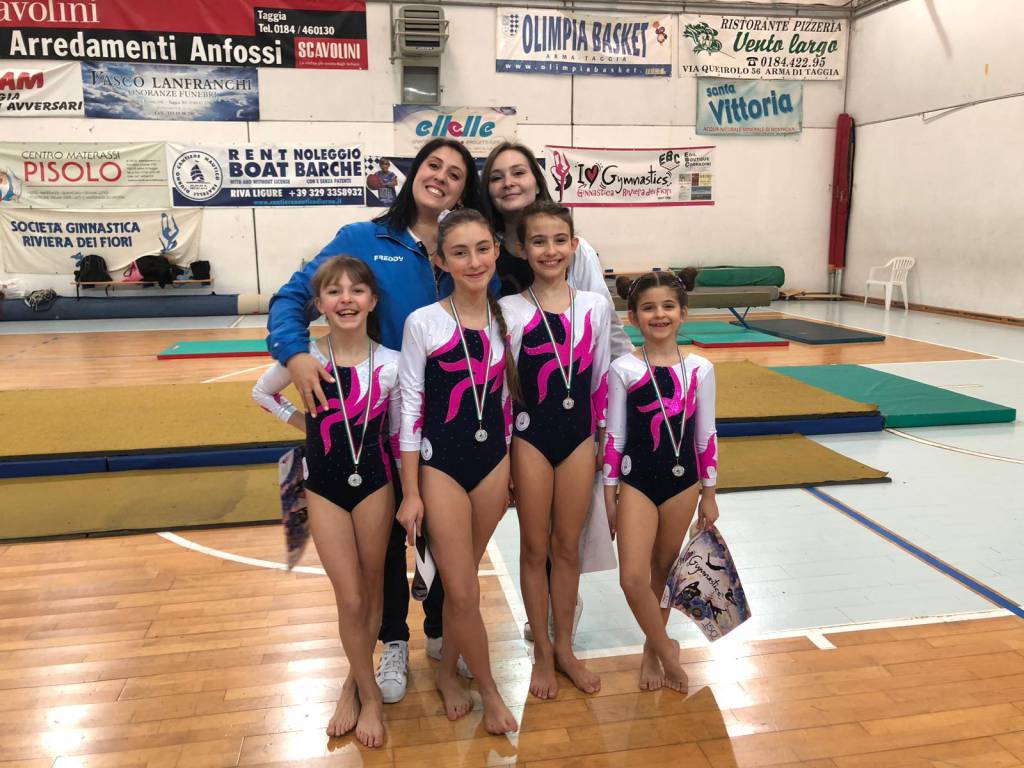 Taggia, l’Asd Ginnastica Riviera dei Fiori organizza la 1ª prova del Campionato Regionale di serie D