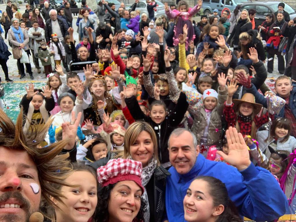 A Dolceacqua tanti bambini per la seconda edizione del carnevale