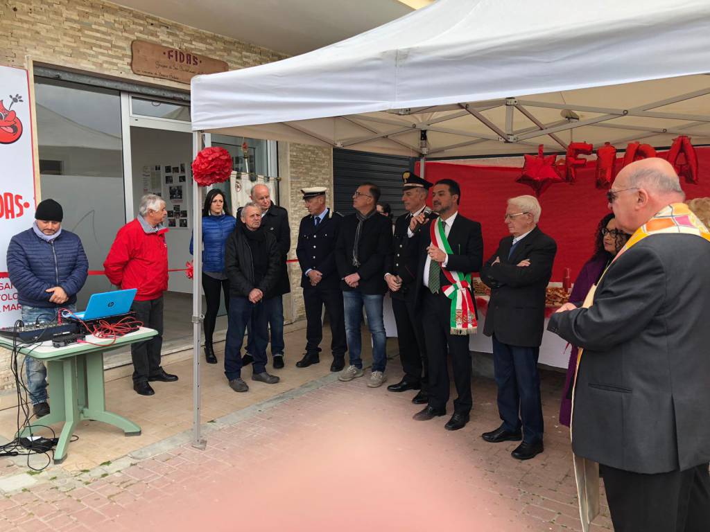 San Bartolomeo al Mare, inaugurata la nuova sede Fidas intitolata ad Antonio Bracco