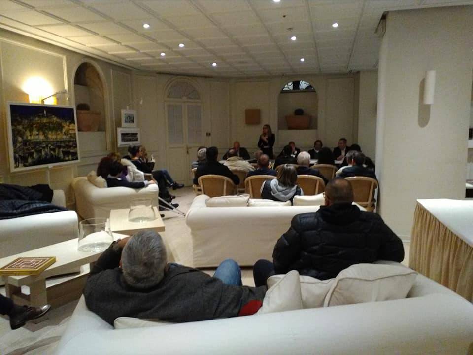 Sanremo, all’hotel Lolli un incontro organizzato dai candidati consiglieri Astolfi, Lombardi e Berrino