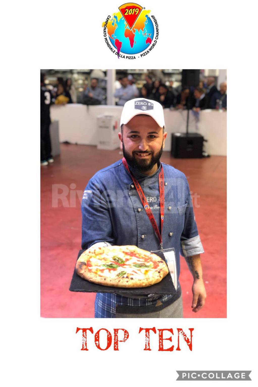 Dolceacqua, Livio Rosolia nella top ten al Campionato Mondiale della Pizza a Parma