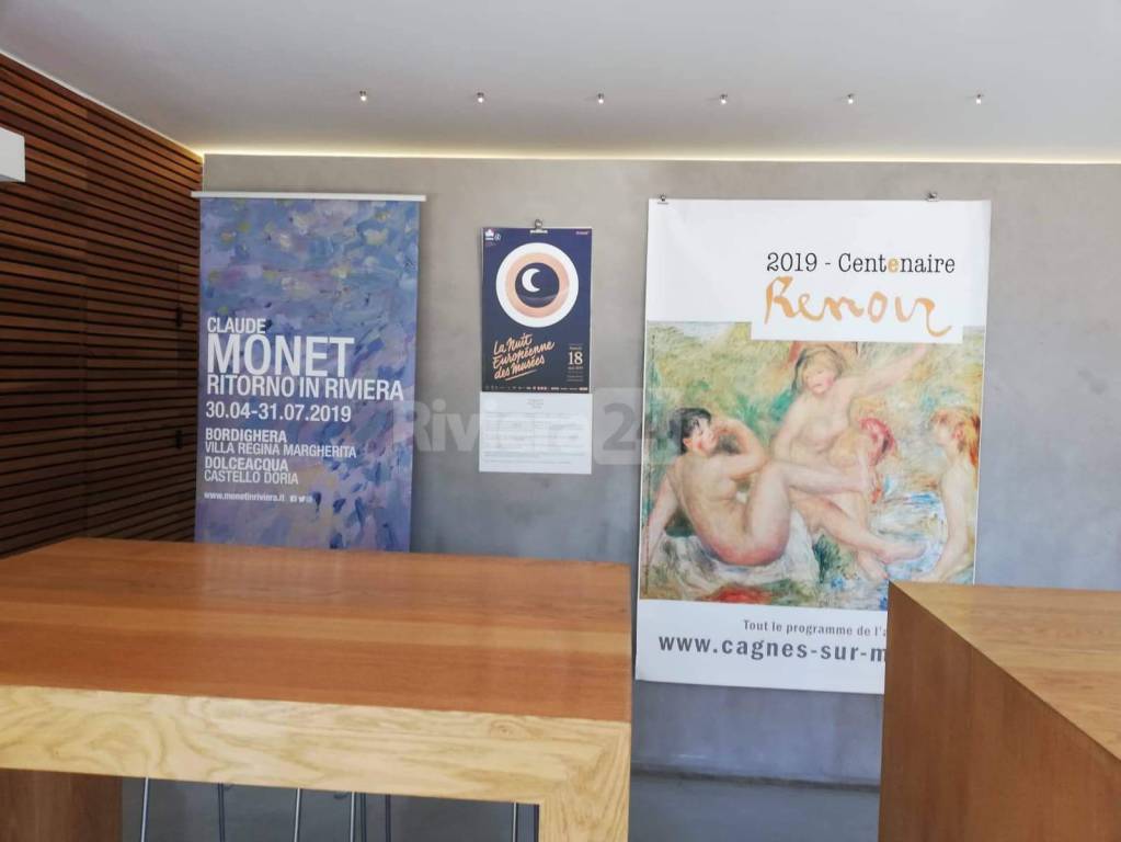 Dolceacqua e Cagnes Sur Mer, “Monet, ritorno in Riviera” al museo Renoir