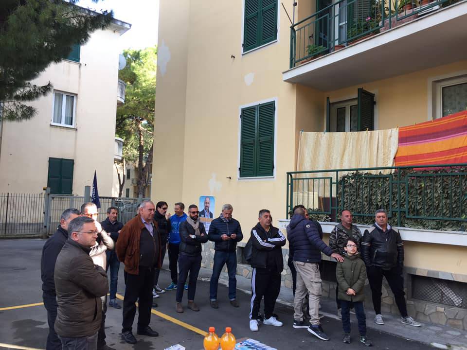 Sanremo, Tommasini all&#8217;incontro dei candidati di Fratelli d&#8217;Italia Astolfi e Lombardi a Borgo Tinasso