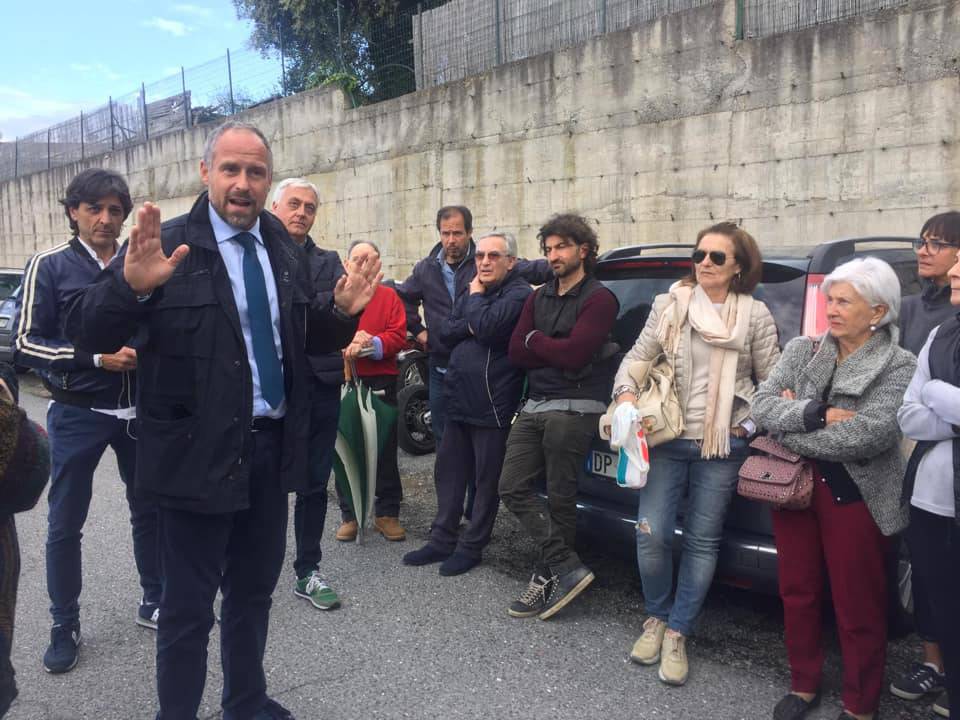 Sanremo, il candidato sindaco Tommasini incontra i residenti della C2 di via San Lorenzo