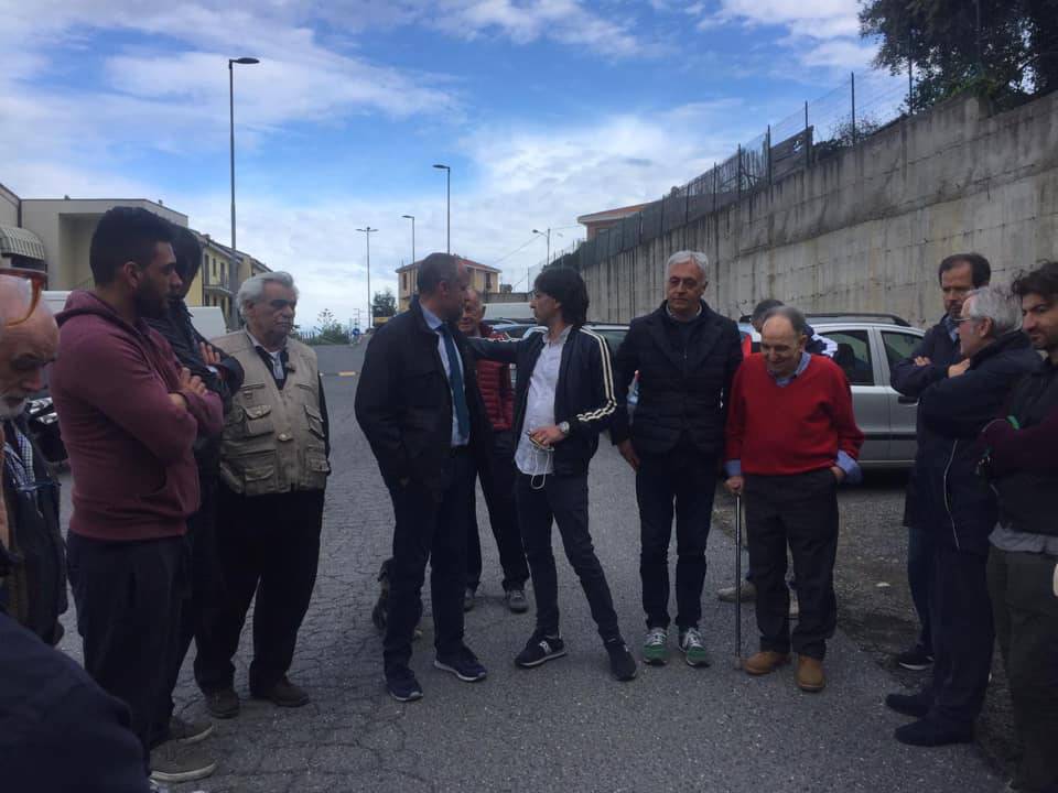 Sanremo, il candidato sindaco Tommasini incontra i residenti della C2 di via San Lorenzo