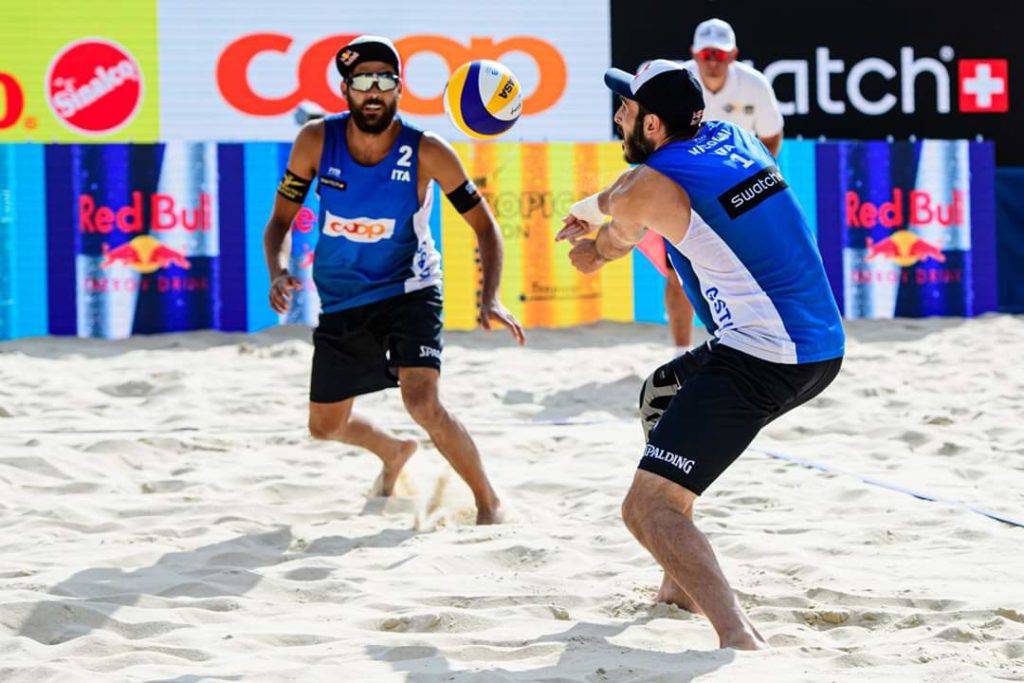 I consigli del tabiese Matteo Varnier dietro il talento dei campioni di beach volley Lupo e Nicolai