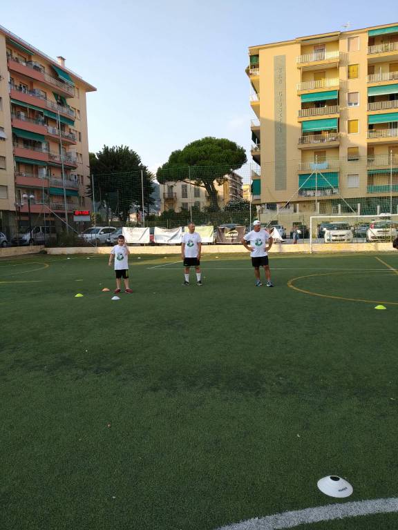 Vallecrosia, le immagini del primo raduno della scuola calcio Psv Don Bosco