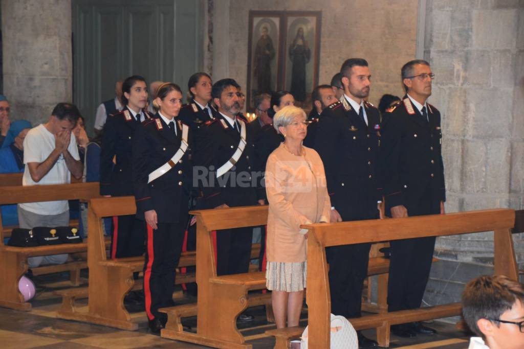 Sanremo, celebrata una messa in memoria del carabiniere Salvo d'Acquisto