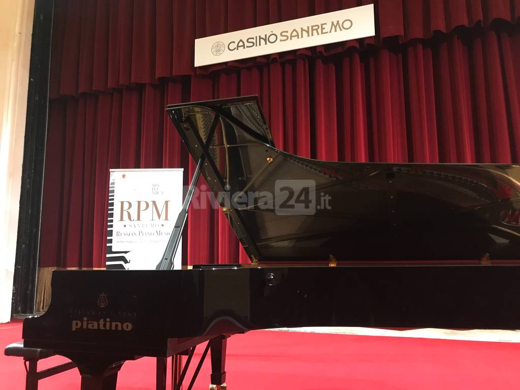 Sanremo, annunciati i finalisti del Concorso pianistico internazionale Rpm