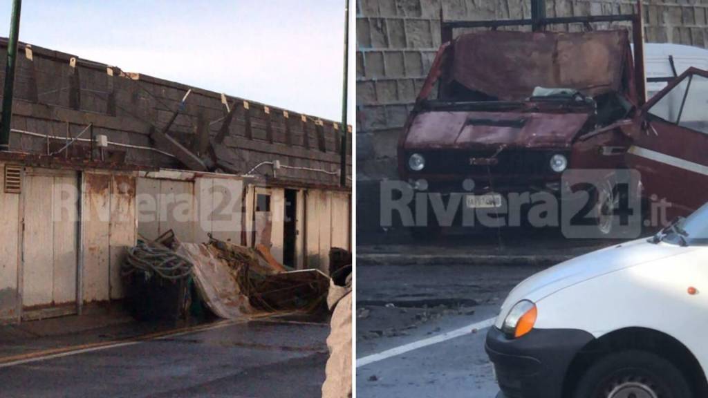 Sanremo, esattamente un anno fa la mareggiata danneggiava il Porto Vecchio. Al via i lavori