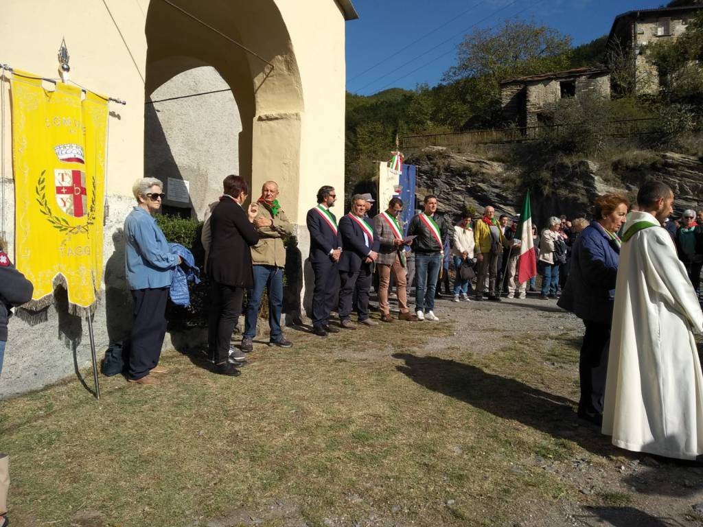 A Loreto di Triora commemorazione dedicata ai partigiani della Valle Argentina