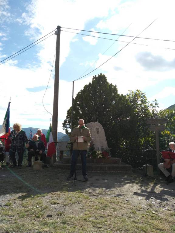 A Loreto di Triora commemorazione dedicata ai partigiani della Valle Argentina