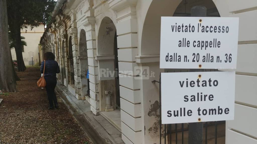 Sanremo, con l’Art Bonus sarà possibile restaurare il cimitero monumentale