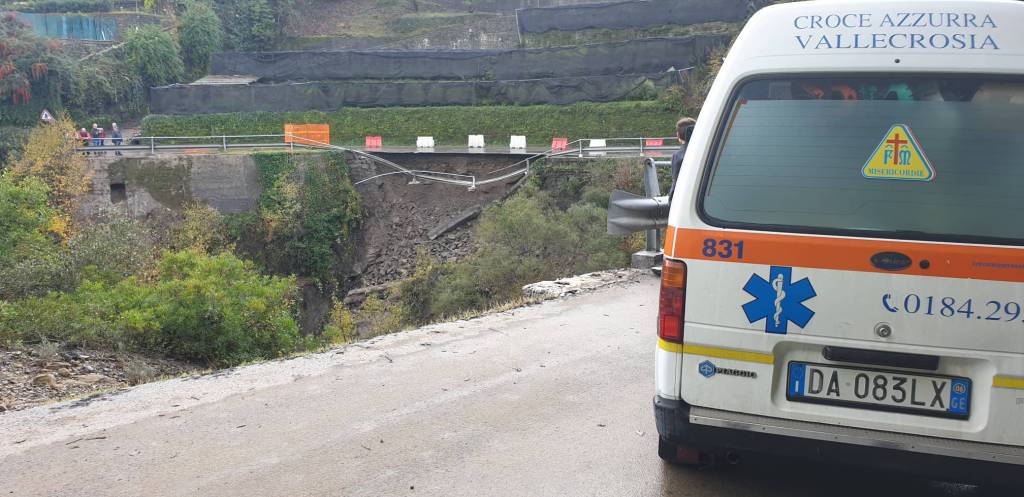 Rocchetta Nervina isolata, Croce Azzurra Misericordia attiva postazione di soccorso