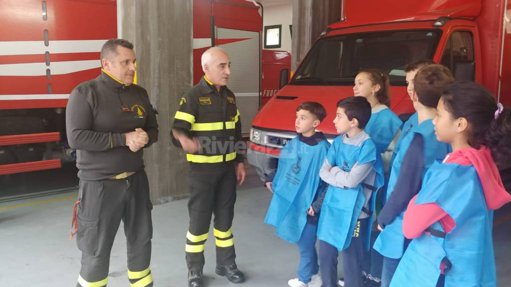 Kids Take Over, i ragazzi di Imperia vigili del fuoco per un giorno